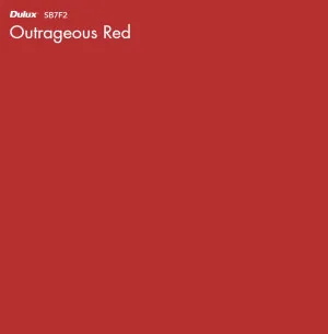 Outrageous Red by Dulux, a Reds for sale on Style Sourcebook