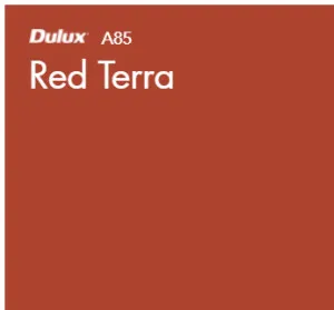 Red Terra by Dulux, a Reds for sale on Style Sourcebook
