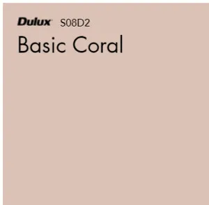 Basic Coral by Dulux, a Purples and Pinks for sale on Style Sourcebook