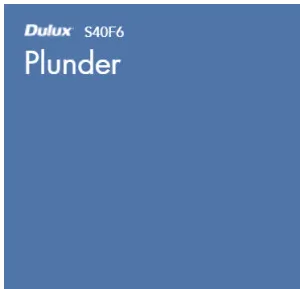 Plunder by Dulux, a Blues for sale on Style Sourcebook