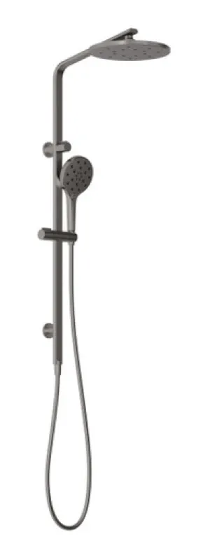 Oxley Twin Shower In Brushed Carbon By Phoenix by PHOENIX, a Showers for sale on Style Sourcebook