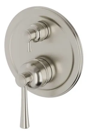 Cromford Switchmix Shower/Bath Diverter Mixer Fit-Off Kit In Brushed Nickel By Phoenix by PHOENIX, a Bathroom Taps & Mixers for sale on Style Sourcebook