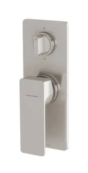 Gloss Mkii Switchmix Shower/Bath Diverter Mixer Fit-Off Kit In Brushed Nickel By Phoenix by PHOENIX, a Bathroom Taps & Mixers for sale on Style Sourcebook