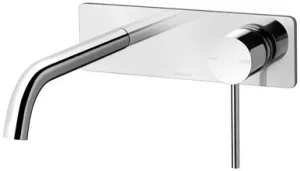 Vivid Slimline Switchmix Wall Basin/Bath Mixer Set 180mm Chrome In Chrome Finish By Phoenix by PHOENIX, a Bathroom Taps & Mixers for sale on Style Sourcebook