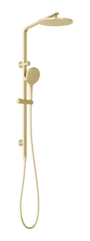 Oxley Twin Shower Brushed In Gold By Phoenix by PHOENIX, a Showers for sale on Style Sourcebook