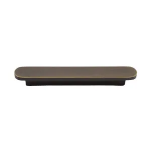 Aged Brass Oval Profile Cabinet Pull - Imogen Small (127mm overall) by Manovella, a Cabinet Hardware for sale on Style Sourcebook