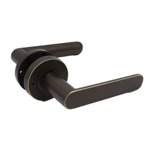 Aged Brass Privacy Door Handle - Fairhaven by Manovella, a Door Hardware for sale on Style Sourcebook