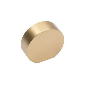 Brushed Brass Disc Cabinet Knob - Katherina by Manovella, a Cabinet Hardware for sale on Style Sourcebook
