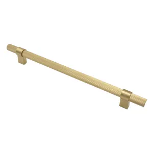 Brushed Brass Fluted Pull - Cassandra Large (290mm overall) by Manovella, a Cabinet Hardware for sale on Style Sourcebook