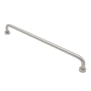 Brushed Nickel Arched Pull - Daphne Large (240mm overall) by Manovella, a Cabinet Hardware for sale on Style Sourcebook