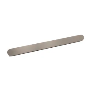 Brushed Nickel Oval Profile Cabinet Pull - Imogen Large (220mm overall) by Manovella, a Cabinet Hardware for sale on Style Sourcebook