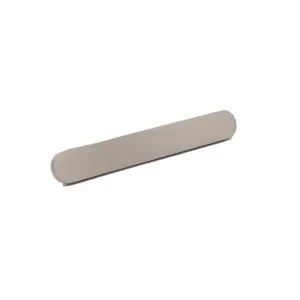 Brushed Nickel Oval Profile Cabinet Pull - Imogen Small (127mm overall) by Manovella, a Cabinet Hardware for sale on Style Sourcebook