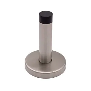 Brushed Nickel Wall Mounted Straight Door Stop by Manovella, a Door Hardware for sale on Style Sourcebook