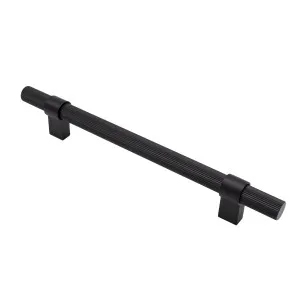 Matt Black Fluted Pull - Cassandra Medium (230mm overall) by Manovella, a Cabinet Hardware for sale on Style Sourcebook