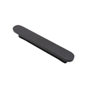 Matt Black Oval Profile Cabinet Pull - Imogen Small (127mm overall) by Manovella, a Cabinet Hardware for sale on Style Sourcebook