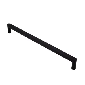 Matt Black Straight Profile Cabinet Pull - Clio Large (235mm overall) by Manovella, a Cabinet Hardware for sale on Style Sourcebook