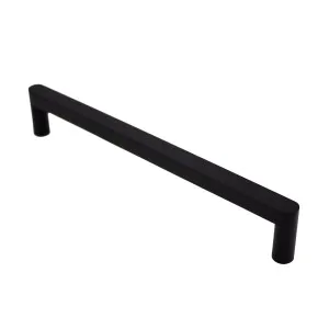 Matt Black Straight Profile Cabinet Pull - Clio Medium (170mm overall) by Manovella, a Cabinet Hardware for sale on Style Sourcebook