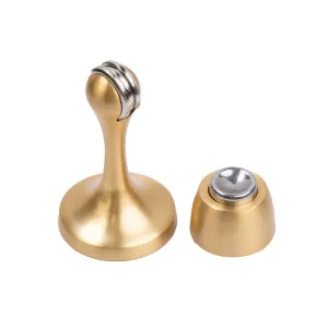 Satin Brass Magnetic Door Stop by Manovella, a Door Hardware for sale on Style Sourcebook