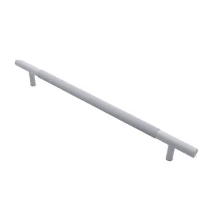 White Knurled Drawer Pull - Charmian Large (280mm overall) by Manovella, a Cabinet Hardware for sale on Style Sourcebook