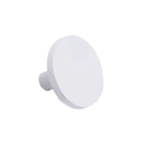 White Round Profile Cabinet Knob - Olivia by Manovella, a Cabinet Hardware for sale on Style Sourcebook