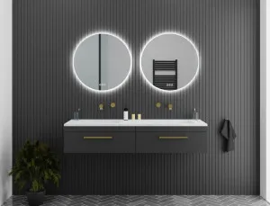 Round LED Mirror Backlit Frameless Circo Range 5 sizes available 600mm No by Luxe Mirrors, a Illuminated Mirrors for sale on Style Sourcebook