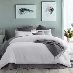 Accessorize Waffle White Quilt Cover Set by null, a Quilt Covers for sale on Style Sourcebook