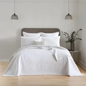 Renee Taylor Asher Jacquard White Coverlet Set by null, a Quilt Covers for sale on Style Sourcebook