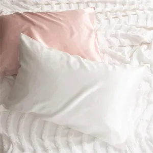 Renee Taylor 100% Mulberry Silk White Standard Pillowcase by null, a Pillow Cases for sale on Style Sourcebook