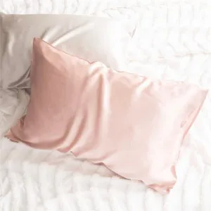 Renee Taylor 100% Mulberry Silk Blush Standard Pillowcase by null, a Pillow Cases for sale on Style Sourcebook