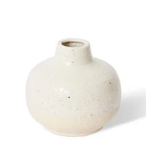 Eriki Squat Vase - 20 x 20 x 18cm by Elme Living, a Vases & Jars for sale on Style Sourcebook