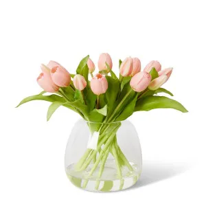 Tulip Bunch - Alma Vase - 25 x 25 x 25 cm by Elme Living, a Plants for sale on Style Sourcebook