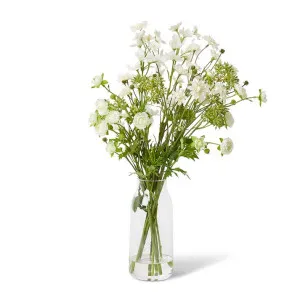 Ranunculus & Dahlia - Harvan Vase - 34 x 32 x 55 cm by Elme Living, a Plants for sale on Style Sourcebook