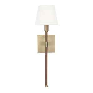 Ralph Lauren Katie 1 Light Wall Sconce by Visual Comfort Studio Worn Brass by Visual Comfort Studio, a Wall Lighting for sale on Style Sourcebook