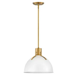 Hinkley Argo Retro Pendant Light (GU10) Polished White by Hinkley, a Pendant Lighting for sale on Style Sourcebook