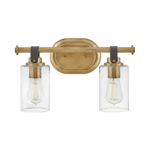 Hinkley Halstead 2 light Wall Sconce Heritage Brass by Hinkley, a Wall Lighting for sale on Style Sourcebook