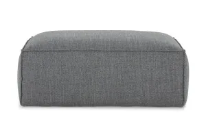 Linden Ottoman, Dark Grey, by Lounge Lovers by Lounge Lovers, a Ottomans for sale on Style Sourcebook