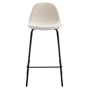 Luca Fabric Counter Stool, Set of 2, Cream / Black by Room Life, a Bar Stools for sale on Style Sourcebook