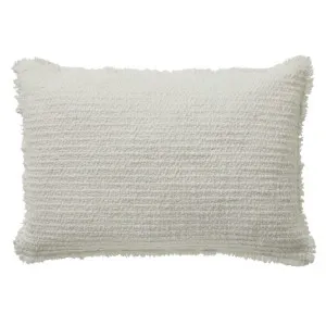Savannes Cushion White - 60cm x 40cm by James Lane, a Cushions, Decorative Pillows for sale on Style Sourcebook