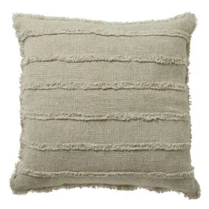 Kae Linen Cushion Natural - 50cm x 50cm by James Lane, a Cushions, Decorative Pillows for sale on Style Sourcebook