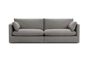 Loft 4 Seat Sofa, Sienna Dark Grey, by Lounge Lovers by Lounge Lovers, a Sofas for sale on Style Sourcebook