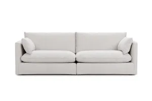 Loft 4 Seat Sofa, Sienna Light Grey, by Lounge Lovers by Lounge Lovers, a Sofas for sale on Style Sourcebook