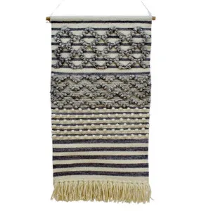 Stark Handwoven Wool Macrame Wall Hanging by Artisan Decor, a Wall Hangings & Decor for sale on Style Sourcebook