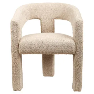 Gasgore Boucle Fabric Occasional Chair, Sahara by Viterbo Modern Furniture, a Chairs for sale on Style Sourcebook