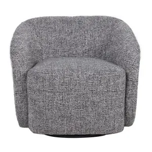 Bloston Fabric Swivel Occasional Chair by Viterbo Modern Furniture, a Chairs for sale on Style Sourcebook