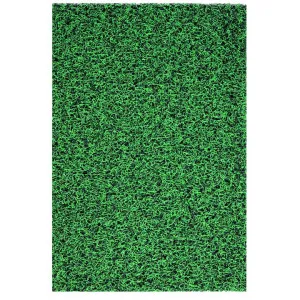 Cozy No.010 Rubber Doormat, 60x40cm, Green / Black by Rug Club, a Doormats for sale on Style Sourcebook