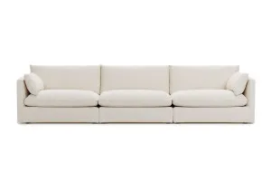 Loft 5 Seat Sofa, Ivory, by Lounge Lovers by Lounge Lovers, a Sofas for sale on Style Sourcebook