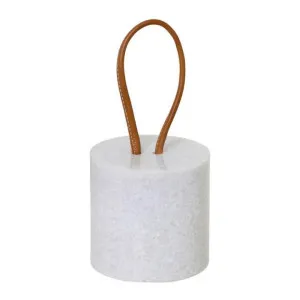J.Elliot Enora White Marble Door Stop by null, a Door Hardware for sale on Style Sourcebook