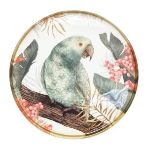 J.Elliot Tropical Gold Medium Round Serving Tray by null, a Trays for sale on Style Sourcebook