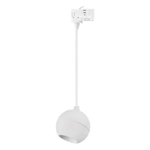 Moon Aluminium 3 Circuit Dimmabe LED Track Pendant Light, Spot Fascia, CCT, White by Domus Lighting, a Spotlights for sale on Style Sourcebook