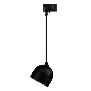 Moon Aluminium 3 Circuit Dimmable LED Track Pendant Light, Tube Fascia, CCT, Black by Domus Lighting, a Spotlights for sale on Style Sourcebook